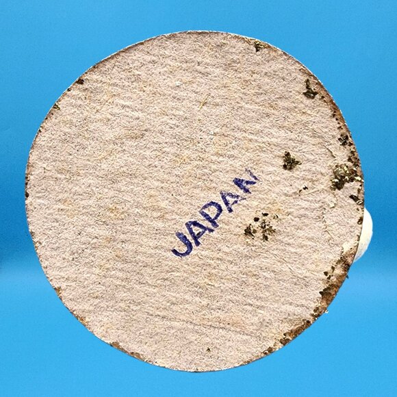 Vintage 1950s Japan Putz Elf Gnome Spun Cotton Lantern Purple Hat Christmas Deco - Picture 10 of 10